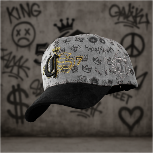 Gorra 5.7 – Full laser gris