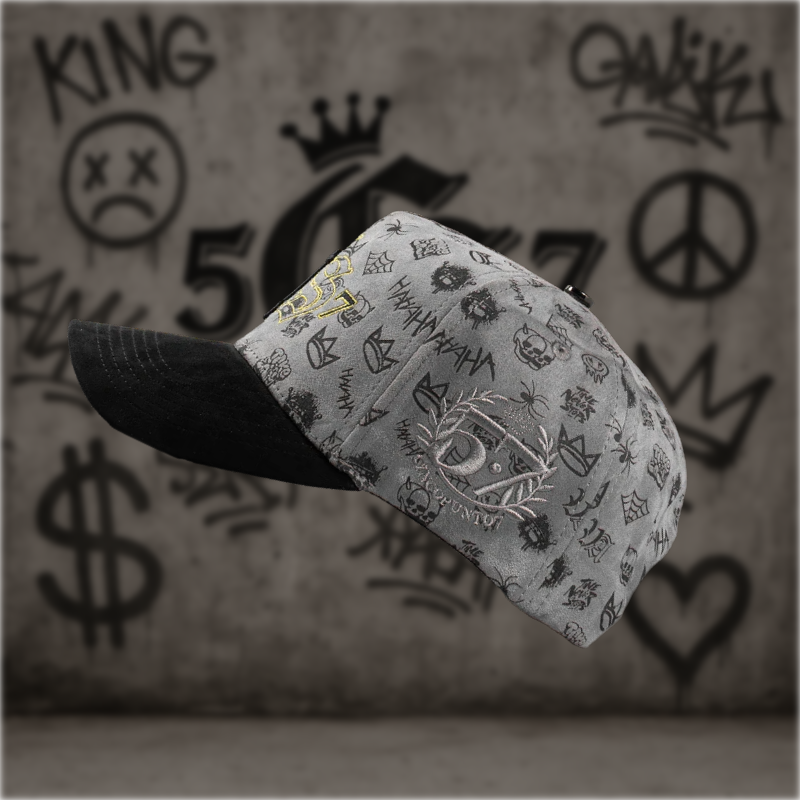 Gorra 5.7 – Full laser gris
