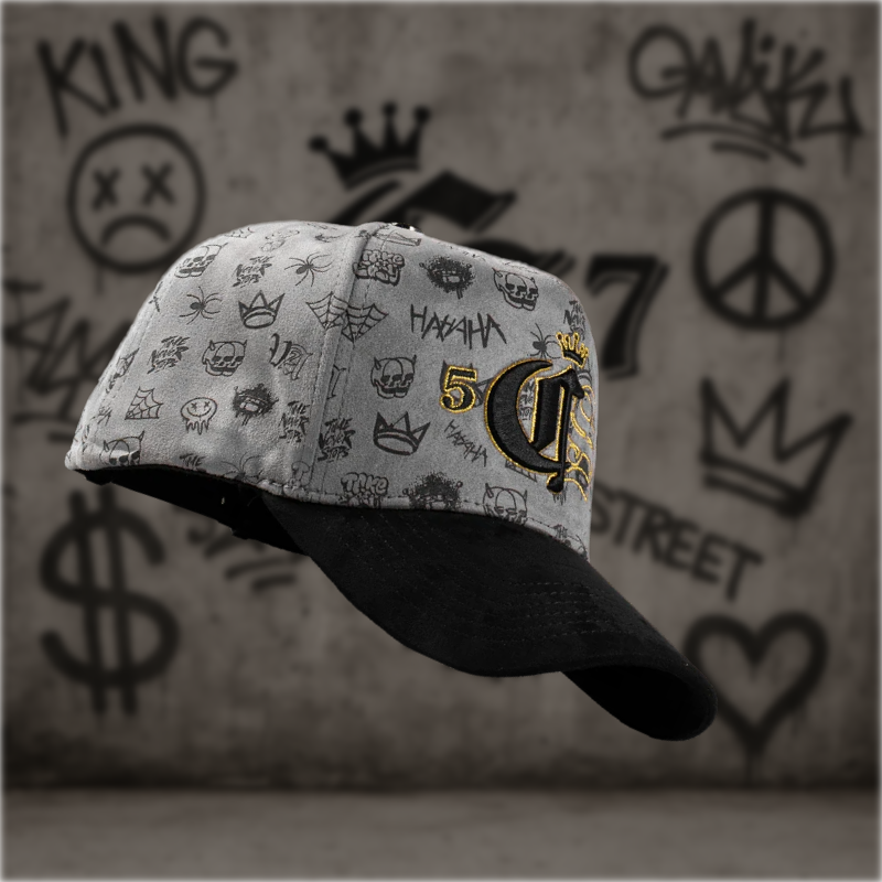 Gorra 5.7 – Full laser gris
